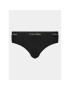 Calvin Klein Set 3 perechi de slipuri Hip Brief 3Pk 000NB3871A Negru - Pled.ro