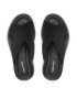 Calvin Klein Șlapi Bubble Slide - Woven HW0HW01468 Negru - Pled.ro