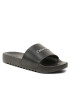 Calvin Klein Șlapi Chuncky Pool Slide Rub HM0HM01063 Negru - Pled.ro