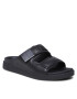 Calvin Klein Șlapi Double Strap Sandal HM0HM00945 Negru - Pled.ro