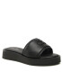 Calvin Klein Șlapi Dress Flatform W/Hw HW0HW01487 Negru - Pled.ro