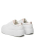 Calvin Klein Sneakers Bubble Cupsole Lace Up HW0HW01778 Alb - Pled.ro