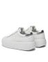 Calvin Klein Sneakers Bubble Cupsole Lace Up HW0HW01861 Alb - Pled.ro