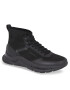 Calvin Klein Sneakers High Top Lace Up Knit HM0HM01267 Negru - Pled.ro