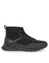 Calvin Klein Sneakers High Top Lace Up Knit HM0HM01267 Negru - Pled.ro