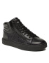 Calvin Klein Sneakers High Top Lace Up W/Zip Mono HM0HM01046 Negru - Pled.ro