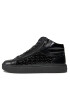 Calvin Klein Sneakers High Top Lace Up W/Zip Mono HM0HM01276 Negru - Pled.ro