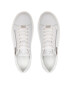 Calvin Klein Sneakers Low Top Lace Up HM0HM00813 Alb - Pled.ro