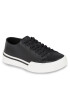 Calvin Klein Sneakers Low Top Lace Up HM0HM01177 Negru - Pled.ro