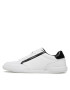 Calvin Klein Sneakers Low Top Lace Up Lth HM0HM00821 Alb - Pled.ro