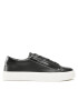 Calvin Klein Sneakers Low Top Lace Up Lth HM0HM00861 Negru - Pled.ro