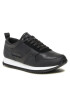 Calvin Klein Sneakers Low Top Lace Up Lth HM0HM00998 Negru - Pled.ro