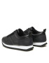 Calvin Klein Sneakers Low Top Lace Up Lth HM0HM00998 Negru - Pled.ro