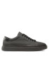 Calvin Klein Sneakers Low Top Lace Up Lth HM0HM01051 Negru - Pled.ro