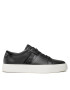 Calvin Klein Sneakers Low Top Lace Up Lth HM0HM01055 Negru - Pled.ro