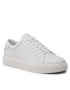 Calvin Klein Sneakers Low Top Lace Up Lth Sm HM0HM01018 Alb - Pled.ro