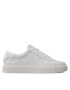 Calvin Klein Sneakers Low Top Lace Up Lth Sm HM0HM01018 Alb - Pled.ro