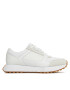 Calvin Klein Sneakers Low Top Lace Up Mix HM0HM00853 Alb - Pled.ro