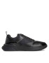 Calvin Klein Sneakers Low Top Lace Up Mix HM0HM01044 Negru - Pled.ro