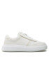 Calvin Klein Sneakers Low Top Lace Up Piping HM0HM00992 Alb - Pled.ro