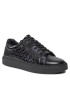 Calvin Klein Sneakers Low Top Lace Up W/Zip Mono HM0HM01277 Negru - Pled.ro