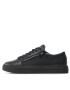 Calvin Klein Sneakers Low Top Lace Up W/Zip Mono Jq HM0HM01013 Negru - Pled.ro