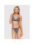 Calvin Klein Swimwear Bikini partea de jos Cheeky KW0KW01718 Gri - Pled.ro