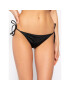 Calvin Klein Swimwear Bikini partea de jos Cheeky String Side Tie KW0KW00936 Negru - Pled.ro