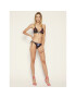 Calvin Klein Swimwear Bikini partea de jos Cheeky String Side Tie-Prt KW0KW01039 Negru - Pled.ro