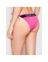 Calvin Klein Swimwear Bikini partea de jos KW0KW01230 Roz - Pled.ro