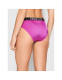 Calvin Klein Swimwear Bikini partea de jos KW0KW01463 Roz - Pled.ro