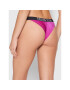 Calvin Klein Swimwear Bikini partea de jos KW0KW01465 Roz - Pled.ro