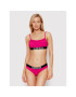 Calvin Klein Swimwear Bikini partea de jos KW0KW01728 Roz - Pled.ro