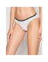 Calvin Klein Swimwear Bikini partea de jos Logo Tape KW0KW01275 Alb - Pled.ro