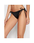 Calvin Klein Swimwear Bikini partea de jos String KW0KW01328 Negru - Pled.ro