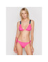 Calvin Klein Swimwear Bikini partea de jos String KW0KW01328 Roz - Pled.ro