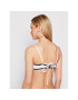 Calvin Klein Swimwear Bikini partea de sus Bandeau KW0KW01274 Alb - Pled.ro