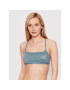 Calvin Klein Swimwear Bikini partea de sus Core Essentials KW0KW01605 Albastru - Pled.ro