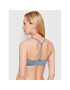 Calvin Klein Swimwear Bikini partea de sus Core Essentials KW0KW01605 Albastru - Pled.ro