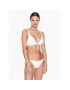 Calvin Klein Swimwear Bikini partea de sus Fixed KW0KW02041 Alb - Pled.ro