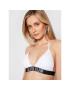 Calvin Klein Swimwear Bikini partea de sus KW0KW01224 Alb - Pled.ro