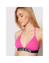 Calvin Klein Swimwear Bikini partea de sus KW0KW01224 Roz - Pled.ro