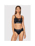 Calvin Klein Swimwear Bikini partea de sus KW0KW01310 Negru - Pled.ro