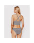 Calvin Klein Swimwear Bikini partea de sus KW0KW01744 Gri - Pled.ro