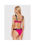 Calvin Klein Swimwear Bikini partea de sus KW0KW01838 Roz - Pled.ro