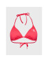 Calvin Klein Swimwear Bikini partea de sus KW0KW01970 Roz - Pled.ro