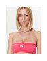 Calvin Klein Swimwear Bikini partea de sus KW0KW01972 Roz - Pled.ro