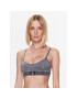 Calvin Klein Swimwear Bikini partea de sus KW0KW01976 Gri - Pled.ro