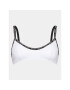 Calvin Klein Swimwear Bikini partea de sus KW0KW01978 Alb - Pled.ro