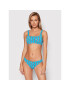 Calvin Klein Swimwear Bikini partea de sus Print KW0KW01420 Albastru - Pled.ro